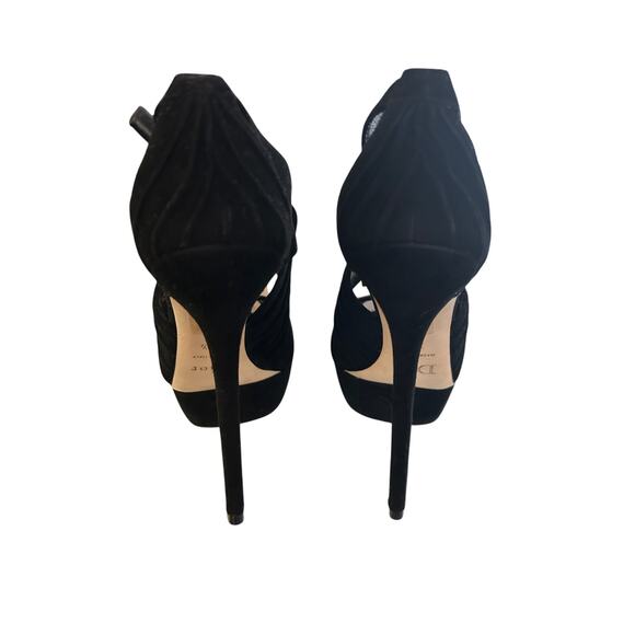NIB Dior Rocks Black Suede Sandals, 39.5 - Picture 1 of 4